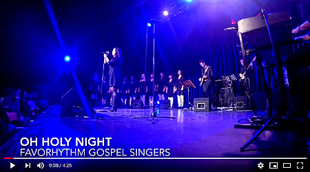 Video der Favorhythm Gospel Singers aufgenommen im Orpheum Wien 2016:  'Oh Holy Night' ...