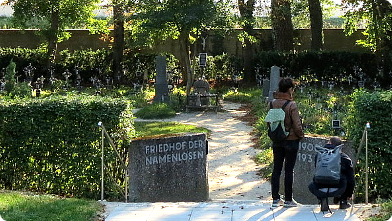 Friedhof der Namenlosen in Wien ...